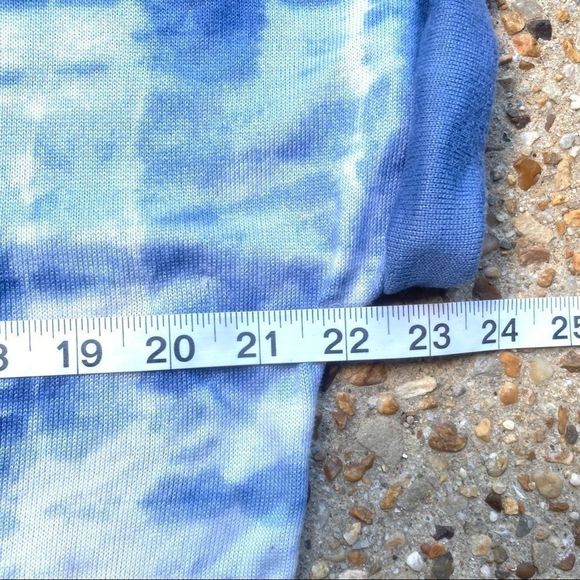 Lucky Brand Blue White Tie Dye Outfit Size Large - Picture 4 of 8